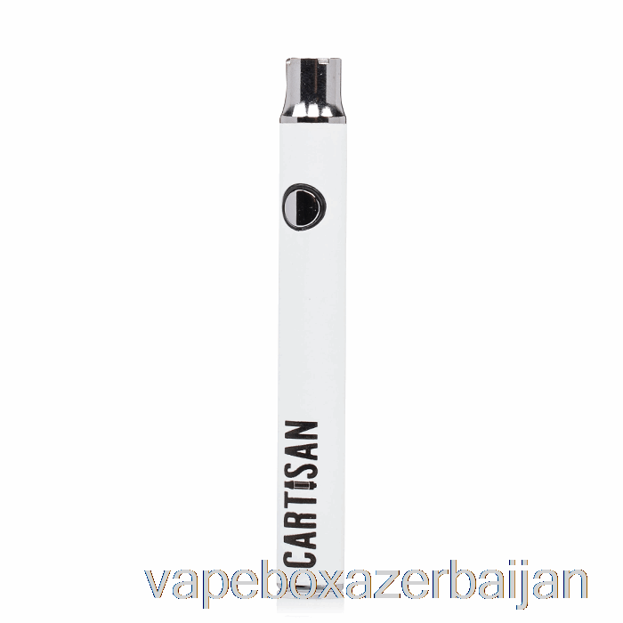 Vape Box Azerbaijan Cartisan Button VV 350 510 Battery White